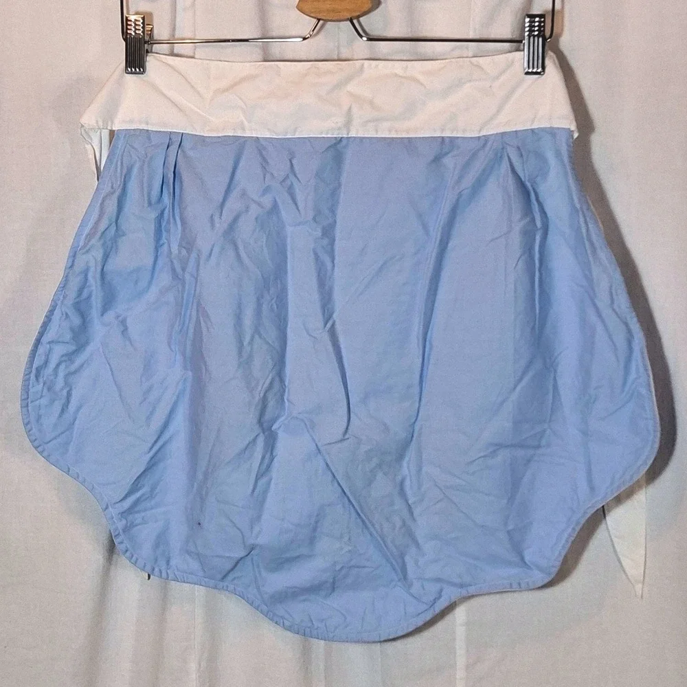 Unbranded Peg Apron Women OS Blue Embroidered Dragon Child Half Apron